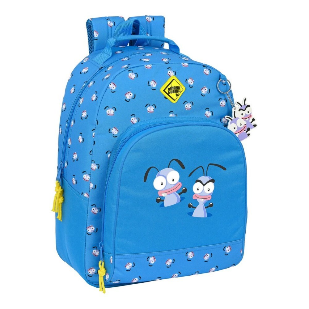 Schulrucksack El Hormiguero Blau 32 x 42 x 15 cm