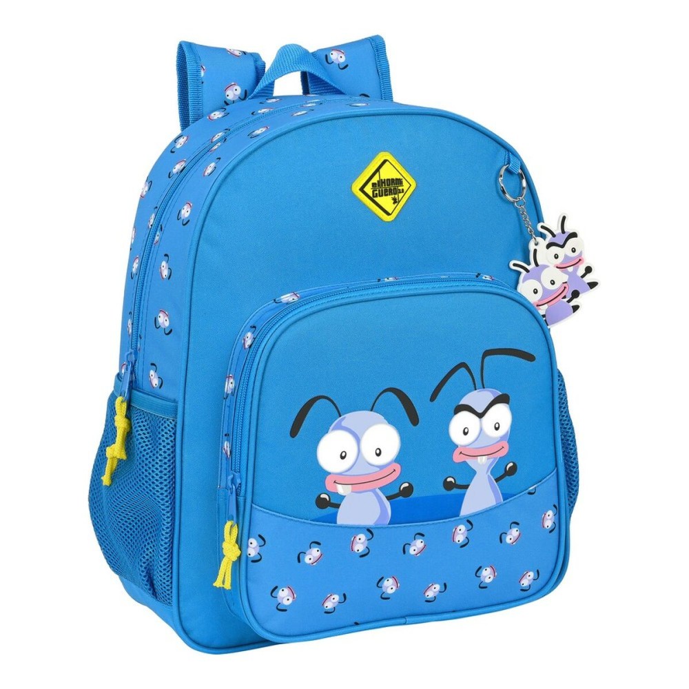 Schulrucksack El Hormiguero Blau 32 x 38 x 12 cm