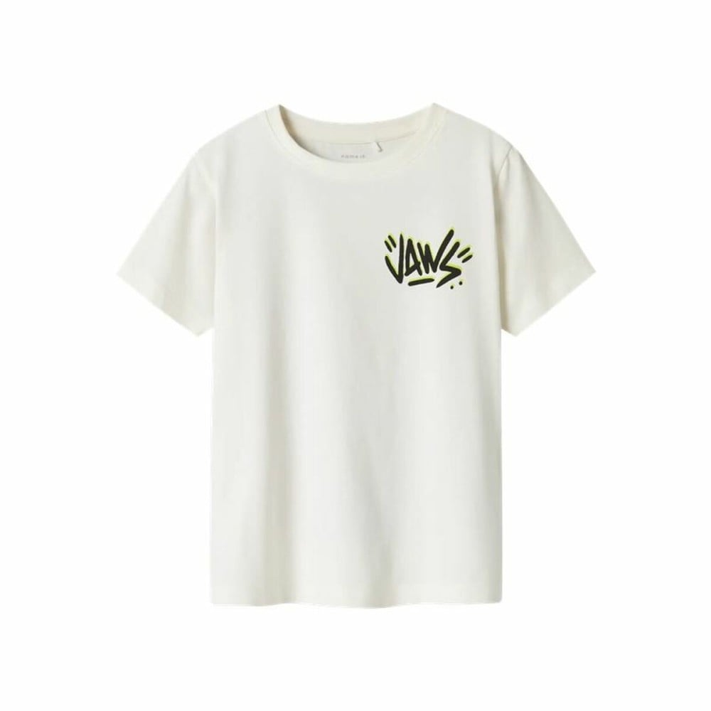 T shirt à manches courtes Enfant Name It Nkmmakai Jaws Nreg Box Sky