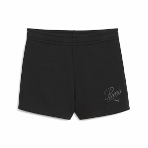 Short de Sport Puma Essentials Script s G Noir