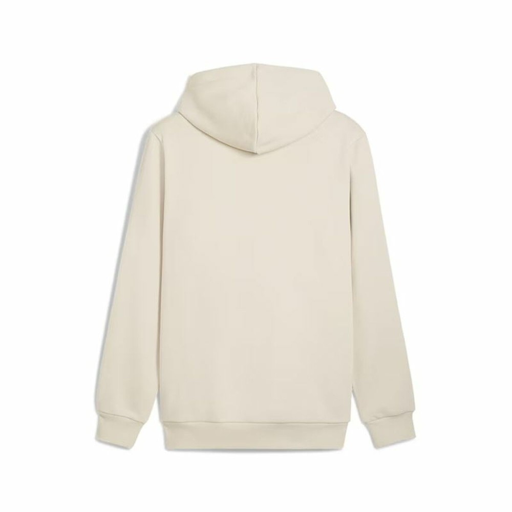Herren Sweater mit Kapuze Puma Ess Tape Minimal Gold Fl Beige