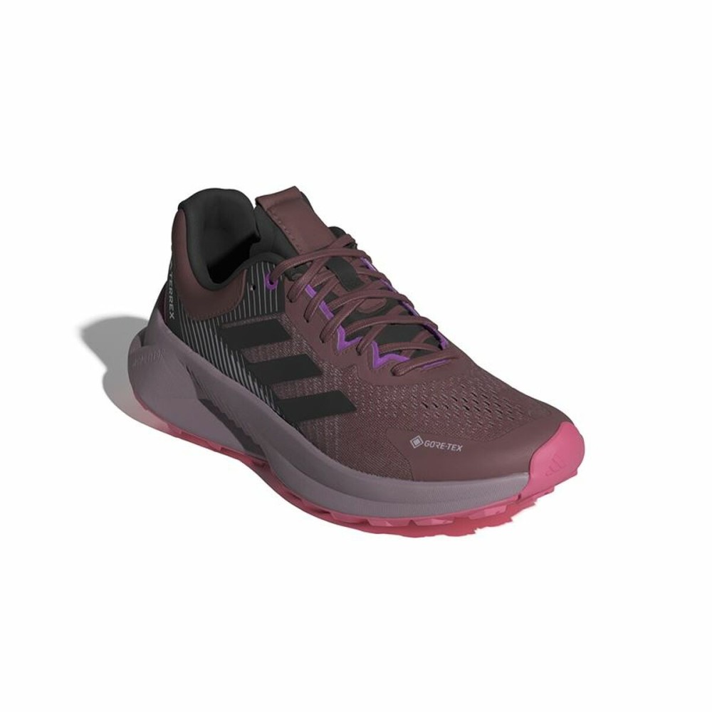 Laufschuhe für Damen Adidas Terrex Soulstride Flow Gtx Rot Burgunderrot