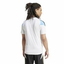 Football T-Shirt Adidas Messi Training Jersey White Blue
