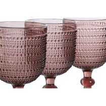 Set de Verres Home ESPRIT Rose Verre 325 ml (6 Unités)