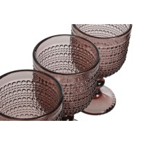 Gläsersatz Home ESPRIT Rosa Kristall 240 ml (6 Stück)