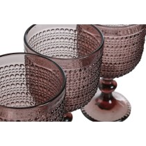 Set de Verres Home ESPRIT Rose Verre 325 ml (6 Unités)