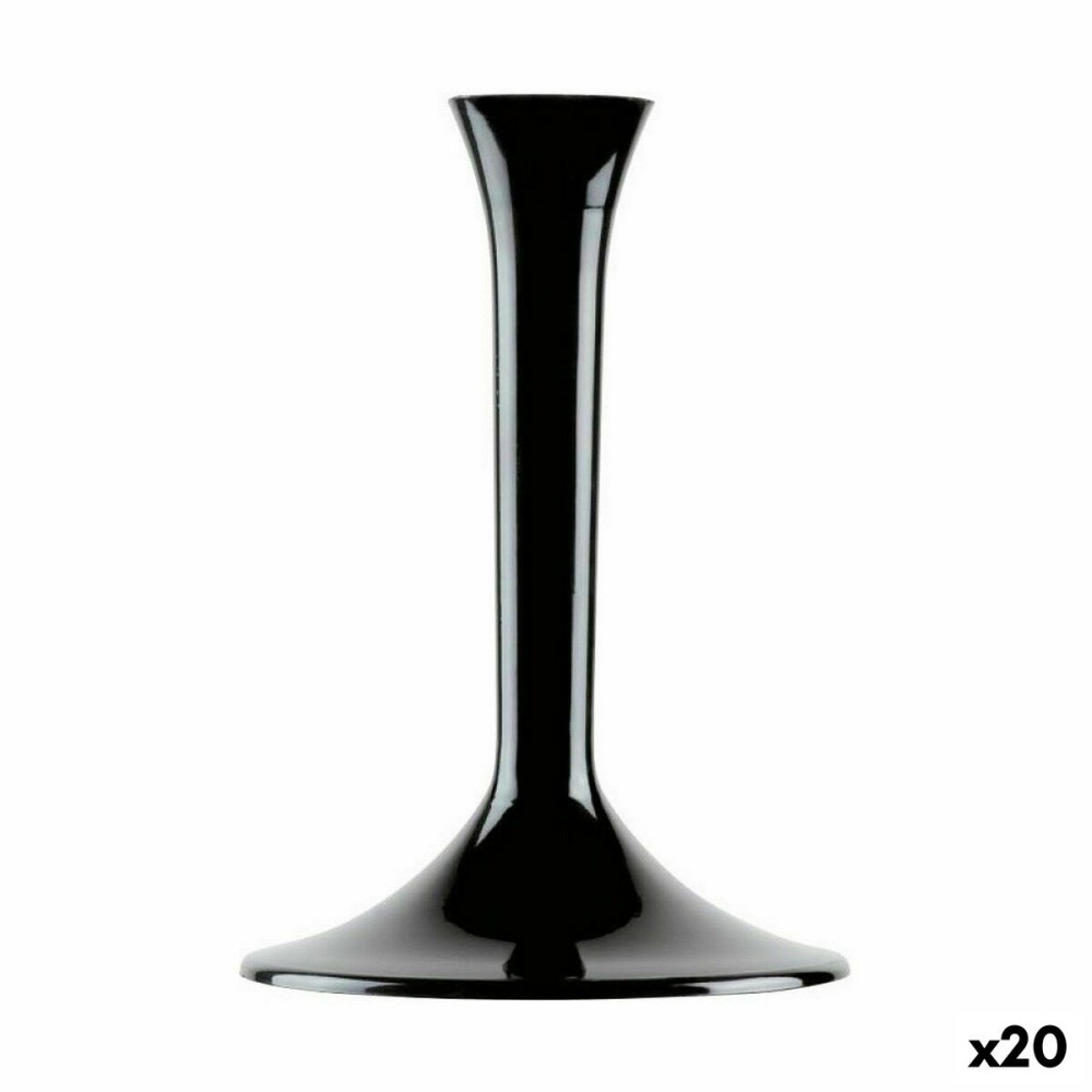 Porte-verres Goldplast Noir Lot 20 Pièces (20 Unités)