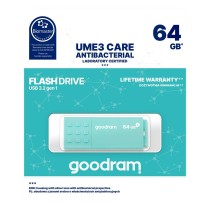 USB stick GoodRam UME3-0640CRR11 Turquoise 64 GB
