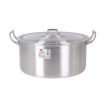 Casserole avec Couvercle Aluminium 41 x 33 x 19 cm (3 Unités)