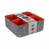 Multi-Purpose Organiser Confortime Felt 25,2 x 25 x 10 cm (5 Pieces) (6 Units)