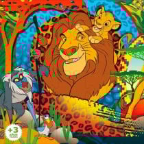 Child's Puzzle The Lion King Double-sided 24 Pieces 70 x 1,5 x 50 cm (12 Units)