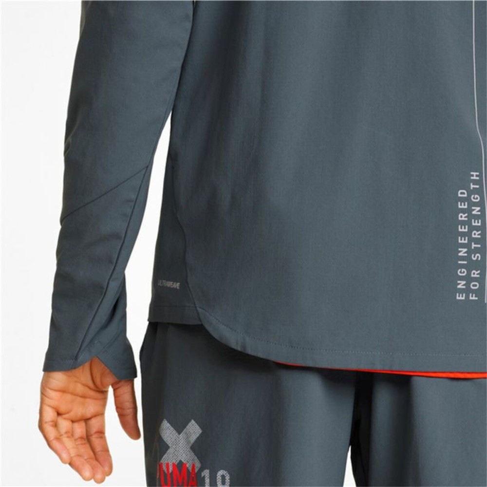 Sportjackefür Herren Puma Train Ultraweave Dunkelgrau