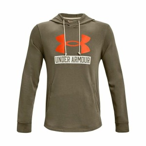 Sweat à capuche homme Under Armour  Hoodie  Kaki