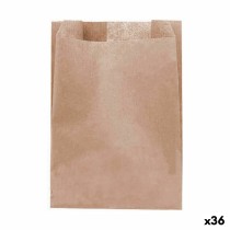 Ensemble de sac alimentaire réutilisable Algon papier kraft 13 x 18 cm Produits à usage unique 25 Pièces (36 Unités)
