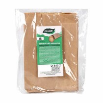 Ensemble de sac alimentaire réutilisable Algon papier kraft 13 x 18 cm Produits à usage unique 25 Pièces (36 Unités)