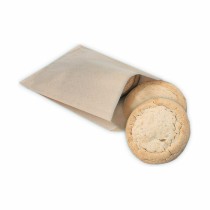 Reusable Food Bag Algon kraft paper 13 x 18 cm Disposable 25 Pieces (36 Units)