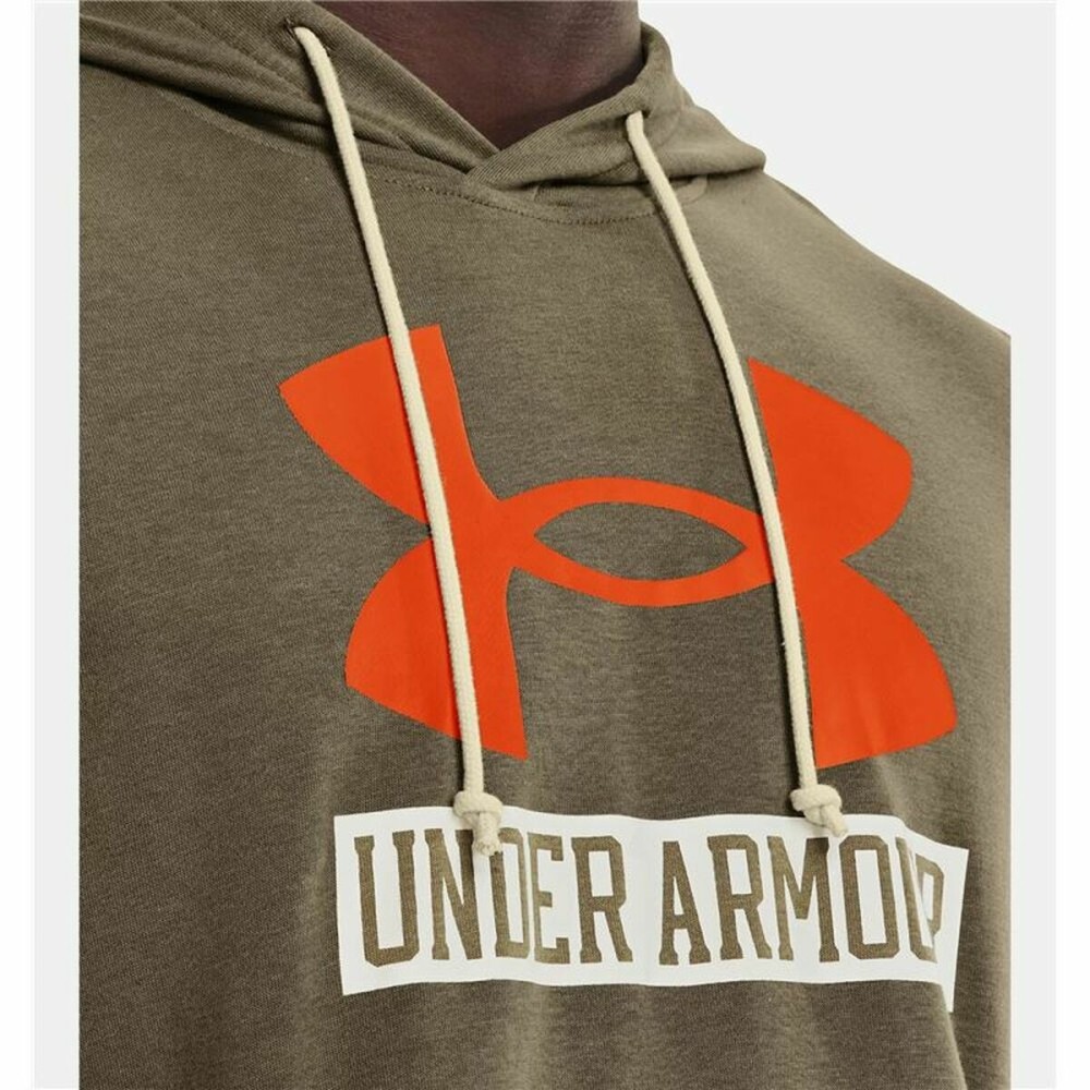 Herren Sweater mit Kapuze Under Armour  Hoodie  Khaki