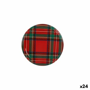 Lot de couvercles Sarkap Écossais 6 Pièces 6,6 x 0,8 cm (24 Unités)