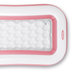 Aufblasbares Planschbecken für Kinder Intex Insel 90 L 167 x 26 x 101 cm Weiß Rosa (6 Stück)