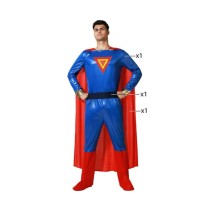 Verkleidung für Erwachsene Blau Superheld