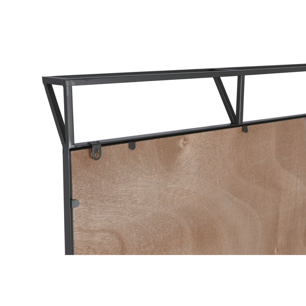 Satz mit 3 Bildern Home ESPRIT Metall 222 x 8 x 140 cm (3 Stücke)