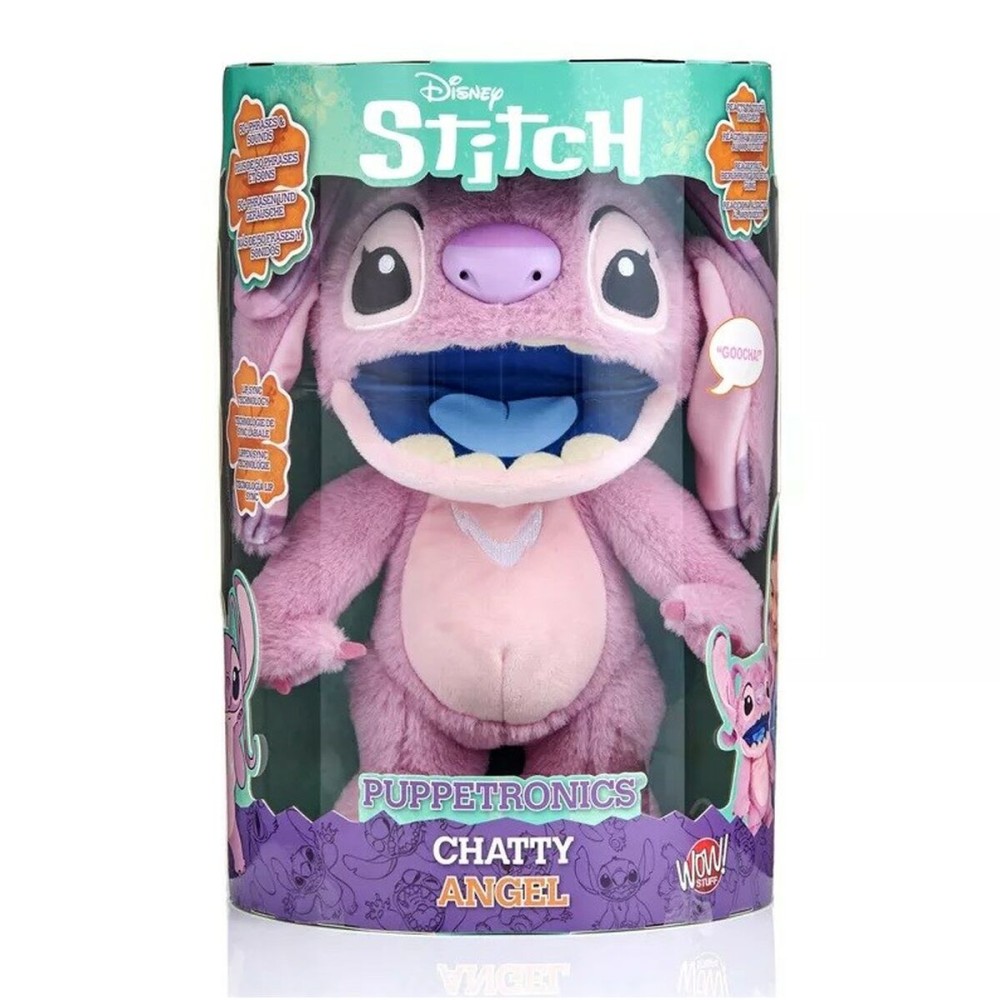 Animal de Compagnie Interactif Stitch Real FX Chatty Angel (DIS-1026-01)