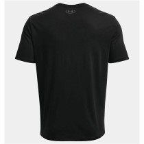 Herren Kurzarm-T-Shirt Under Armour Basketball Heat Schwarz