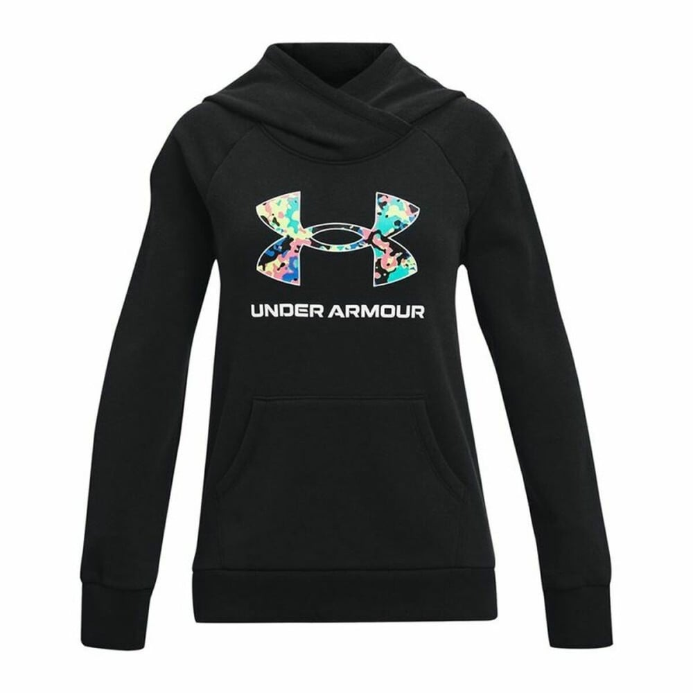 Sweat-shirt à capuche fille Under Armour Rival Noir