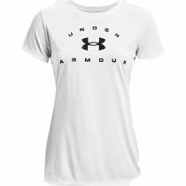 T-shirt à manches courtes femme Under Armour Tech Solid Blanc