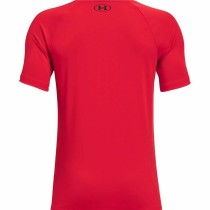 T shirt à manches courtes Enfant Under Armour  Tech Big Logo Rouge