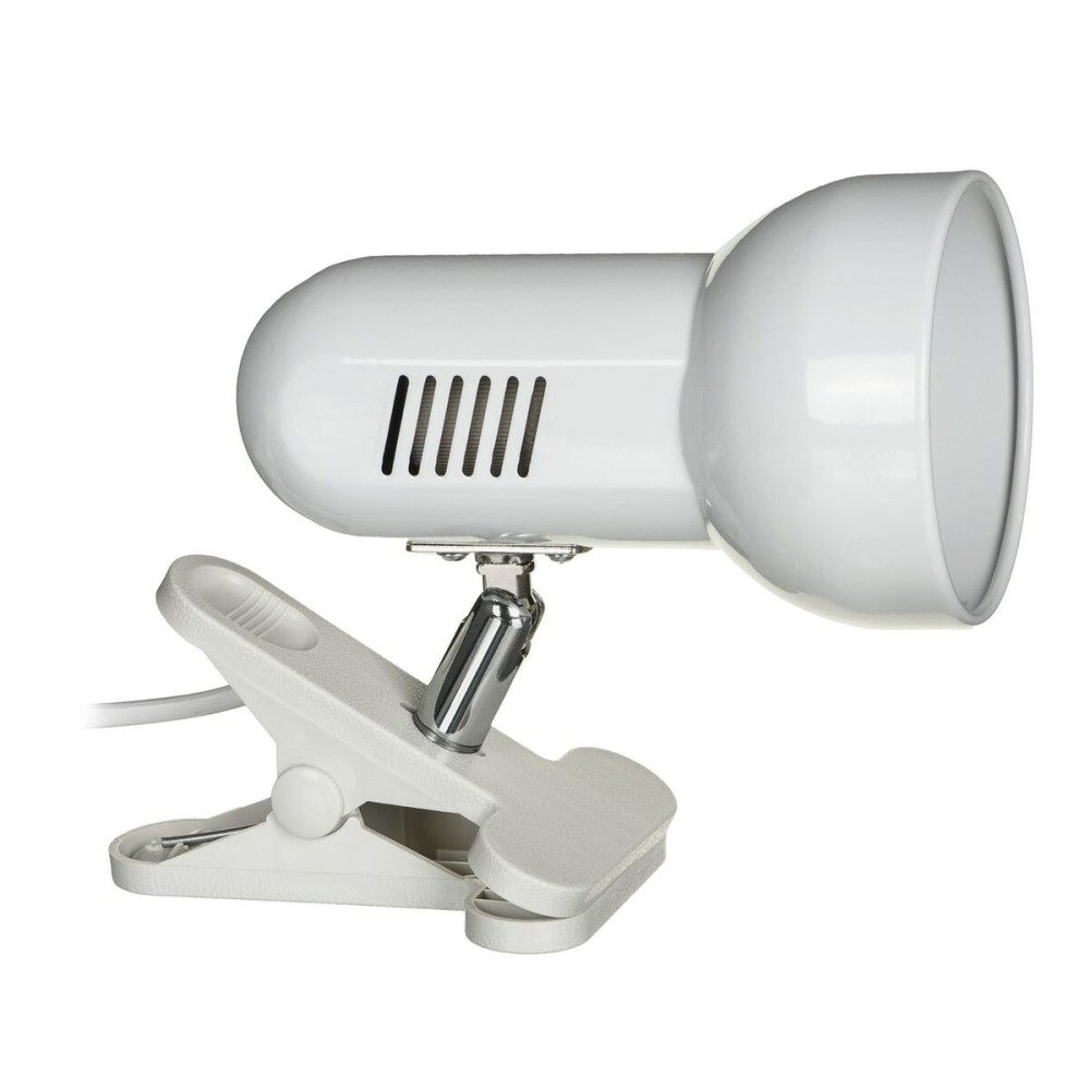 Tischlampe Activejet AJE-CLIP Weiß Metall Kunststoff 60 W
