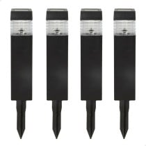 Solar-Gartenpfahl-Set Aktive 4 Stücke Kunststoff 6 x 39,5 x 6 cm (4 Stück)