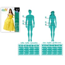 Verkleidung für Erwachsene Gold Prinzessin