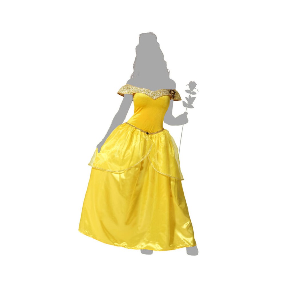 Verkleidung für Erwachsene Gold Prinzessin