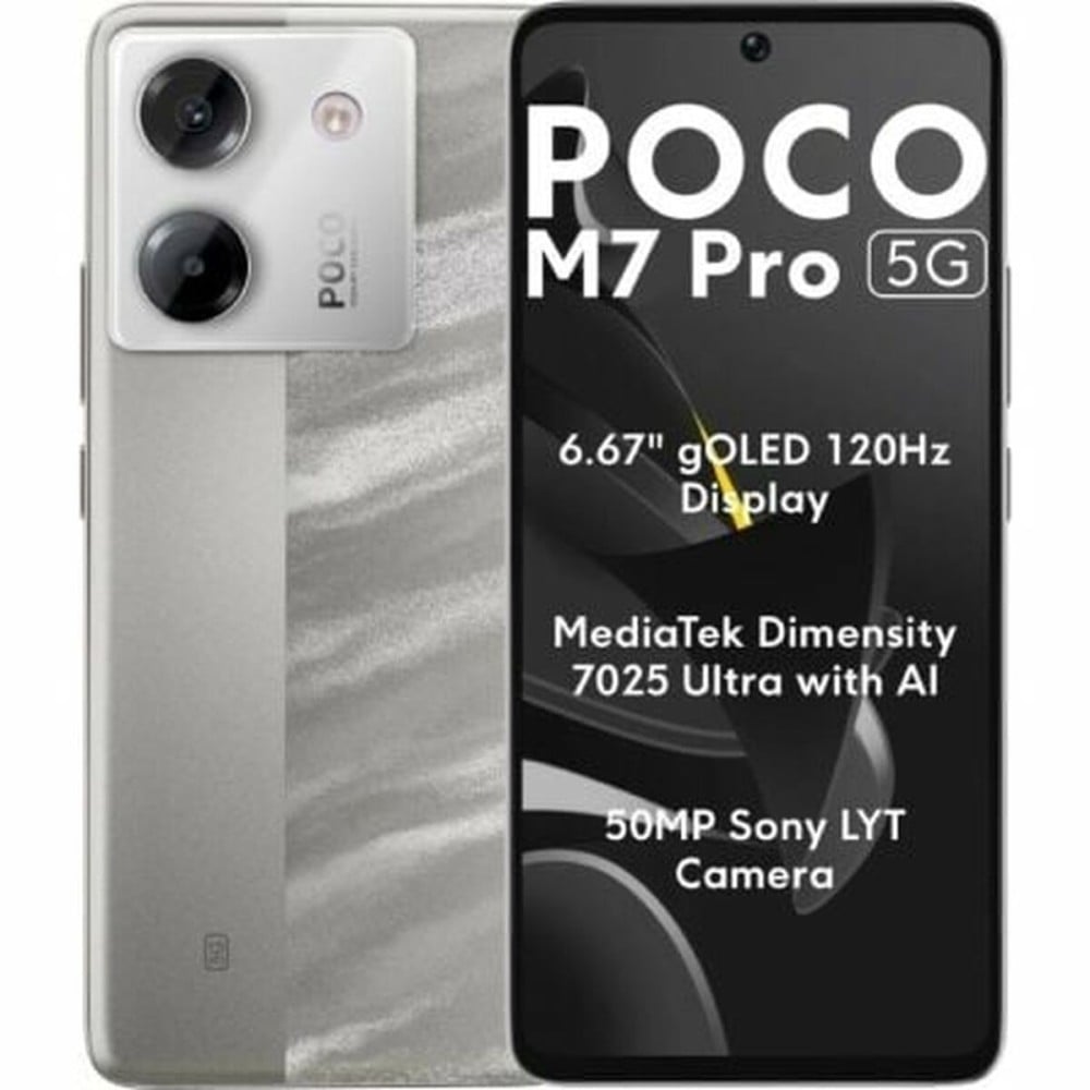 Smartphone Xiaomi 6,67" Octa Core 8 GB RAM 256 GB Argenté