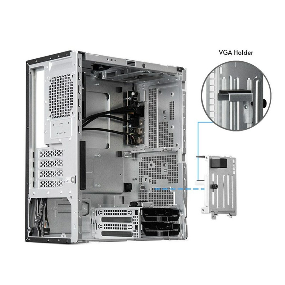 Boîtier ATX semi-tour Chieftec BS-20B-OP Noir