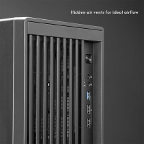 Boîtier ATX semi-tour Chieftec BS-20B-OP Noir