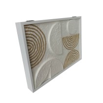 Decorative box Versa Paper MDF Wood