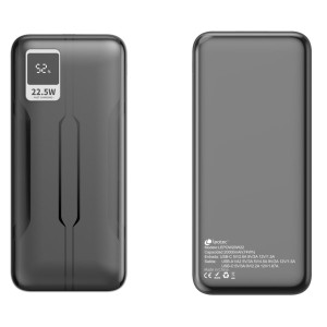 Powerbank LEOTEC LEPOW20W22K Schwarz 20000 mAh