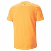 T-shirt à manches courtes homme Puma Jaune Homme