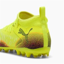 Childrens Football Boots Puma Future 8 Match Mg Yellow