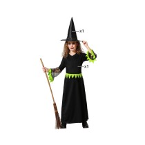 Déguisement pour Enfants Vert Sorcière