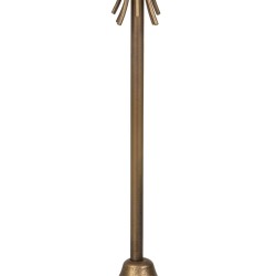 Candleholder Golden Iron 23 x 21 x 47 cm