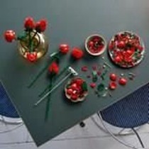 Set de construction Lego Ramo de Rosas Multicouleur