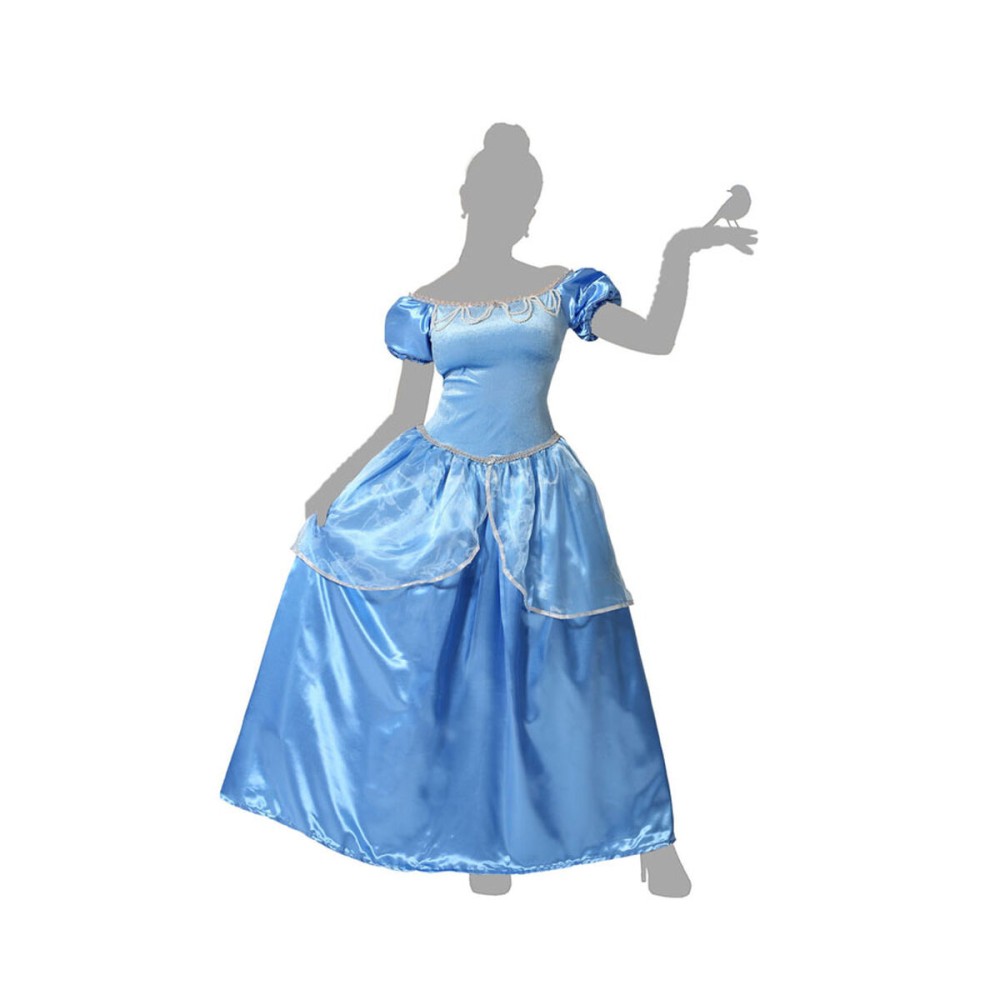 Verkleidung für Erwachsene Prinzessin Blau