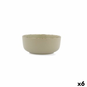 Schüssel für Vorspeisen Quid Duna grün aus Keramik 15 x 15 cm (6 Stück)