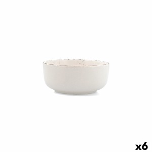 Schüssel für Vorspeisen Quid Duna Beige aus Keramik 15 x 15 cm (6 Stück)