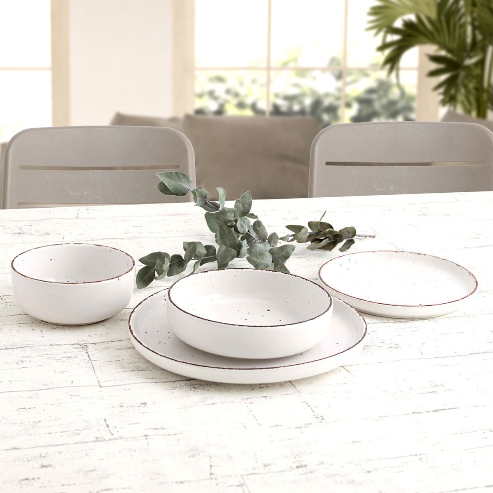 Snack Bowl Quid Duna Beige Ceramic 15 x 15 cm (6 Units)