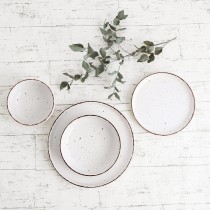 Schüssel für Vorspeisen Quid Duna Beige aus Keramik 15 x 15 cm (6 Stück)