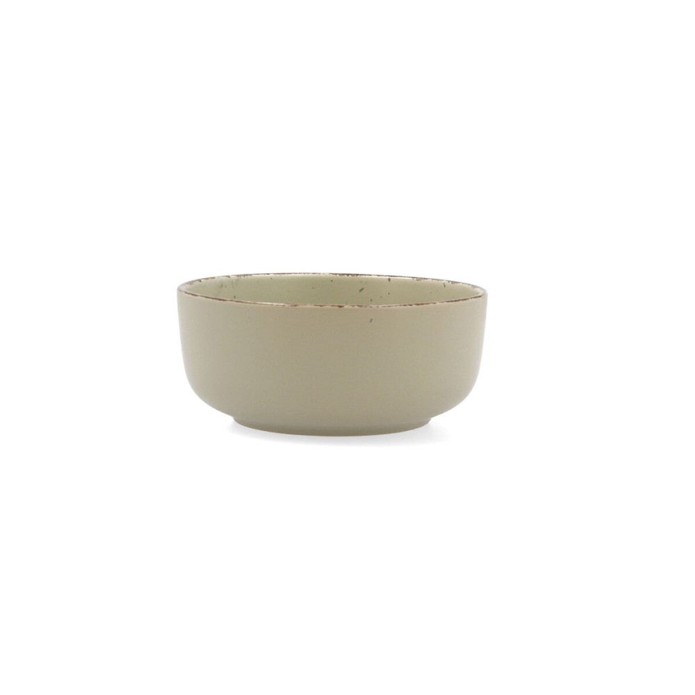 Schüssel für Vorspeisen Quid Duna grün aus Keramik 15 x 15 cm (6 Stück)